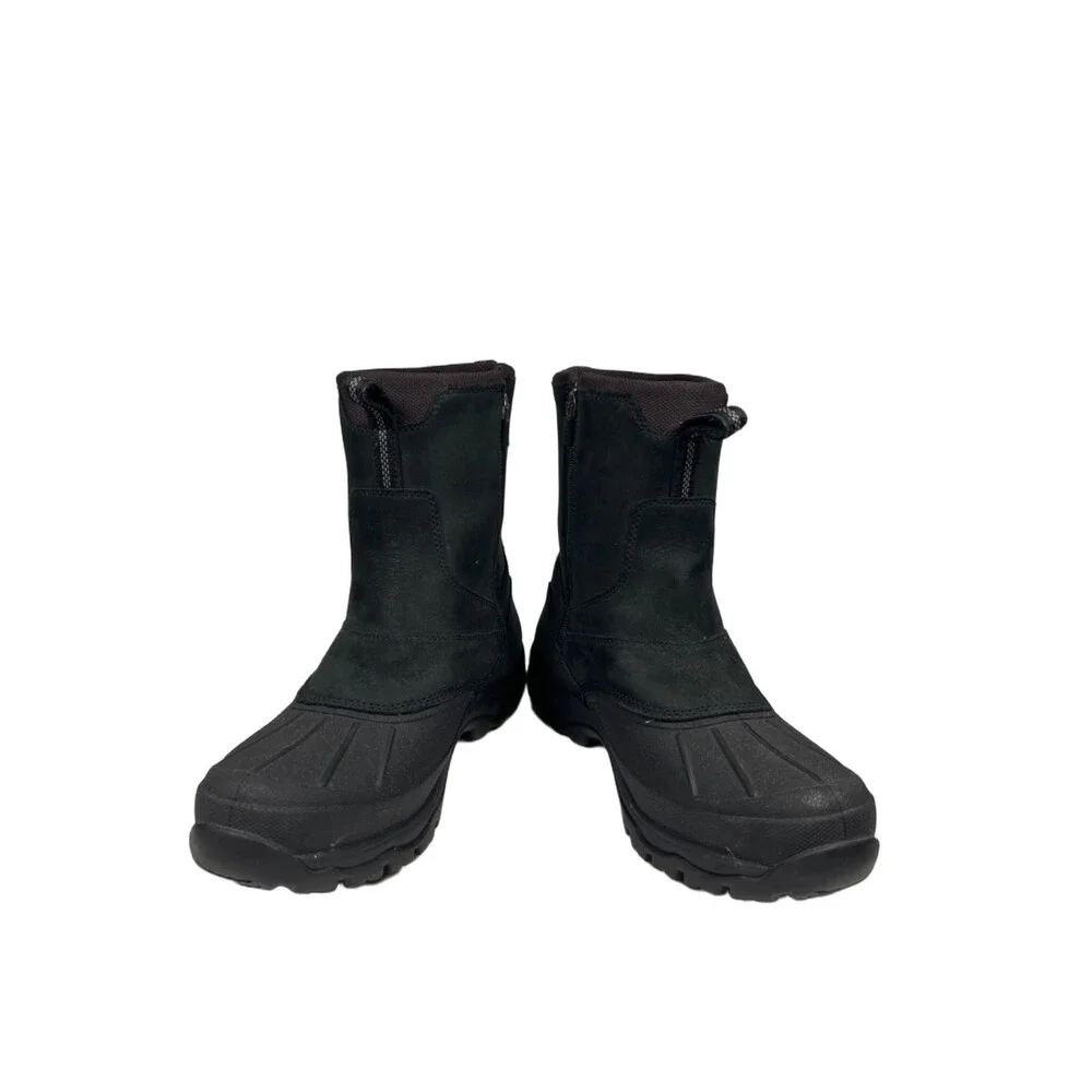 LL Bean Men's Black Storm Chaser Primaloft Side Zip All Weather Boots - 9.5